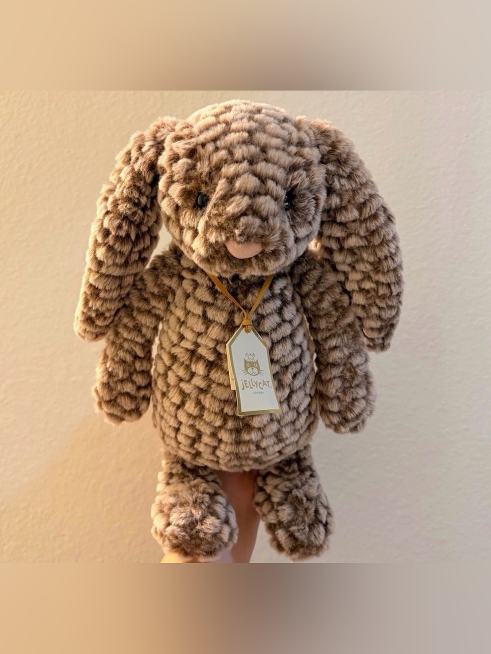 Jellycat Bashful Luxe Bunny Pine - BNWT